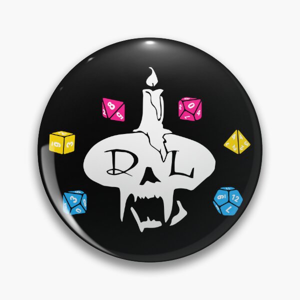 Item preview, DreadLore Skull Pansexual - letras blancas sin contorno designed and sold by billbunkum.