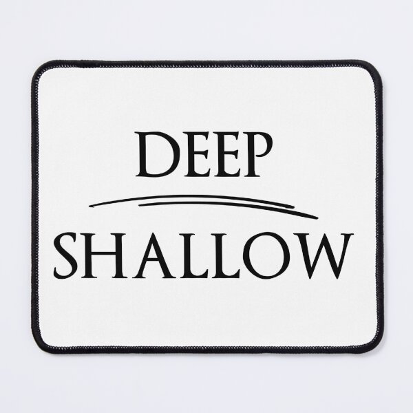 Item preview, DEEP SHALLOW The design of Antonyms designed and sold by IssaraStudio.