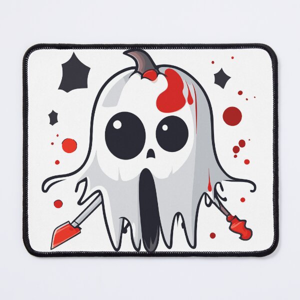 Item preview, Scary Killer Ghost Halloween Spooky designed and sold by TrendyMingle.