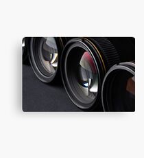 Photo lenses Canvas Print