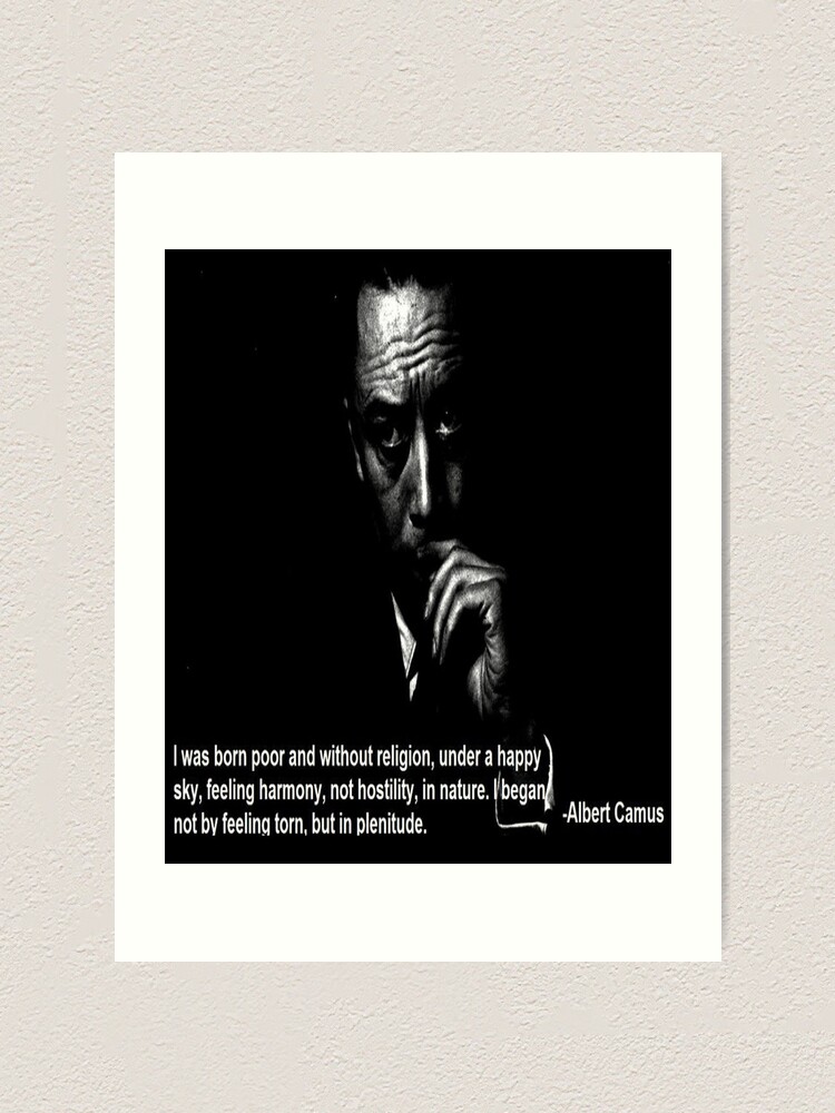 Albert Camus New Custom Art Poster Print Wall Decor