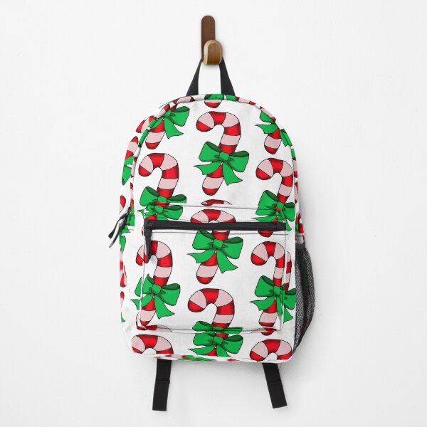 Item preview, Red Stripe Candy Cane with Green Bow designed and sold by shennix.