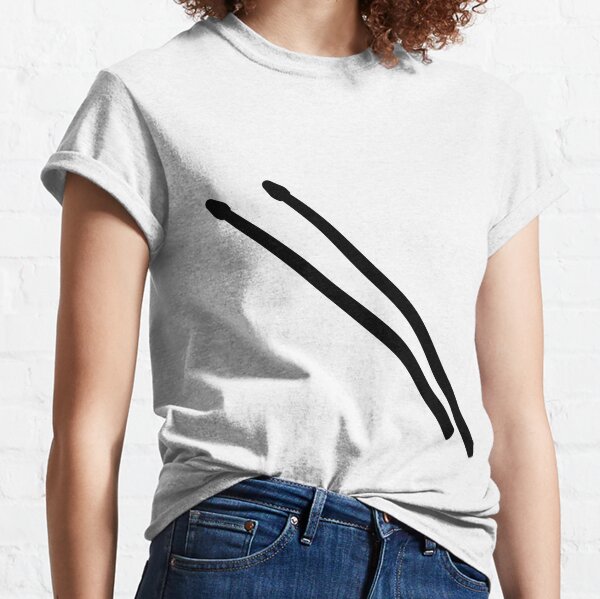 Drum Sticks Drumming Drummer Classic T-Shirt