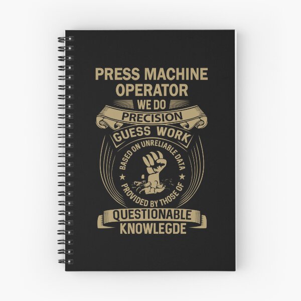 Item preview, Press Machine Operator designed and sold by MiraclePitts.