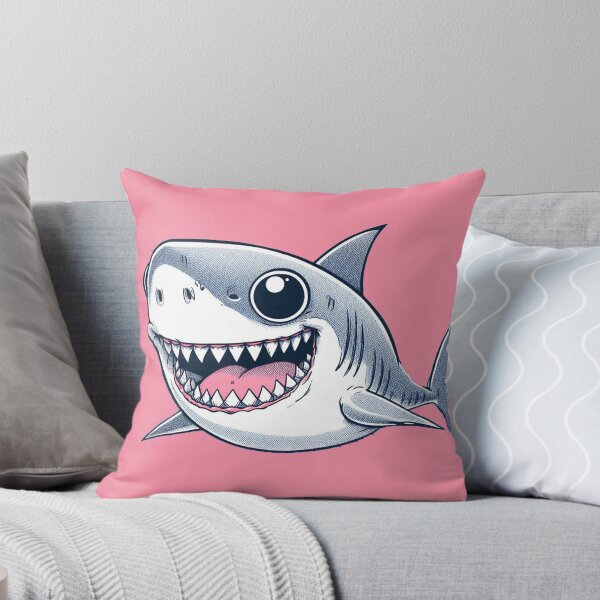 Item preview, Friendly Great White Shark - Anime (Pink) designed and sold by andydavistech.