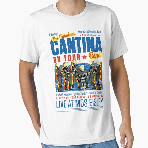 Item preview, Cantina Band Live At Mos Eisley designed and sold by Candywrap Studio.