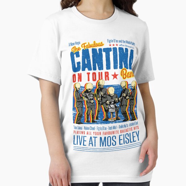 Vista previa del artículo con la obra «Cantina Band en vivo en Mos Eisley», diseñado y vendido por Candywrap Studio.