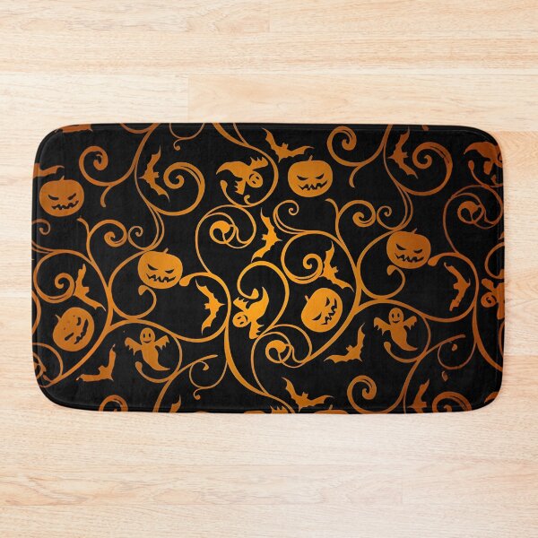 Item preview, Halloween themed pattern - Pumpkins and Ghosts designed and sold by ManuelAndreas.
