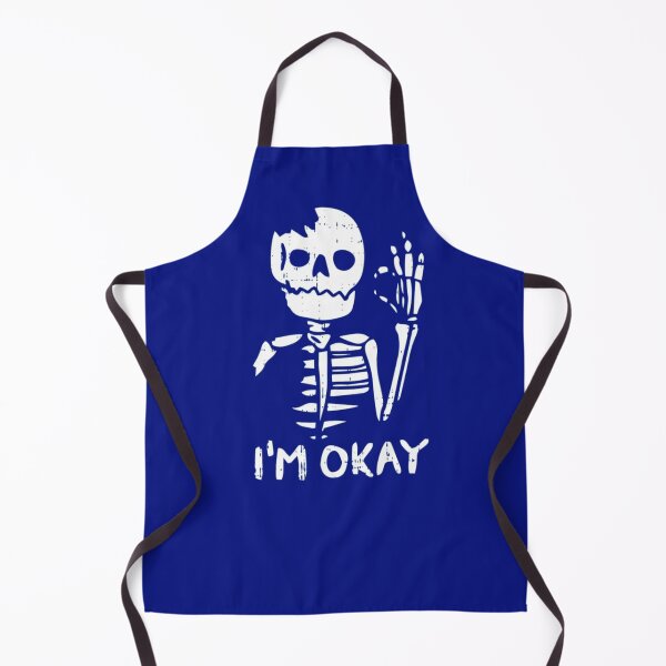Item preview, I'm Okay Skeleton designed and sold by Corinne Alexa Jackson.
