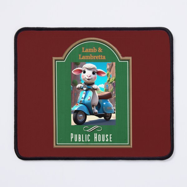 Item preview, Pub Signs: Lamb & Lambretta designed and sold by halibutgoatramb.
