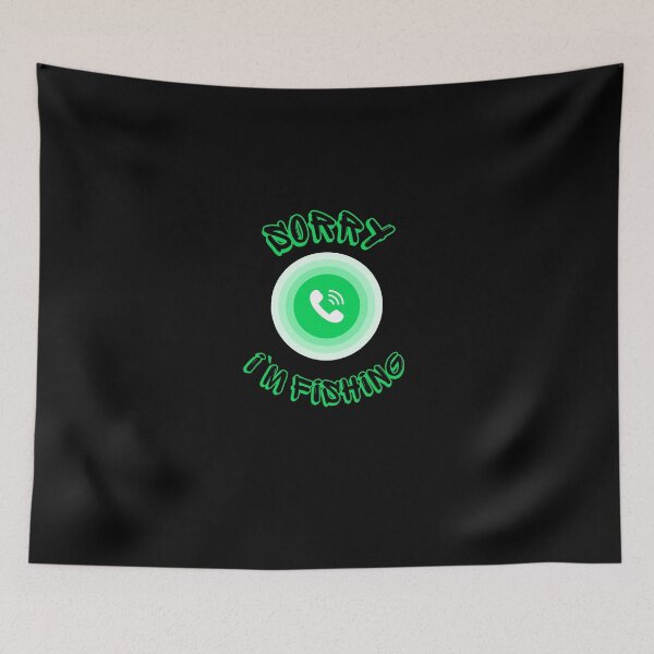 Item preview, Sorry, I`m fishing. Funny gift for loved ones designed and sold by Krzysztof Siwek.