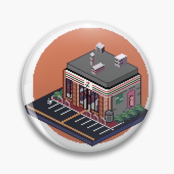 Item preview, Konbini Pixel Art mini market designed and sold by Ekira Pop Pixel.