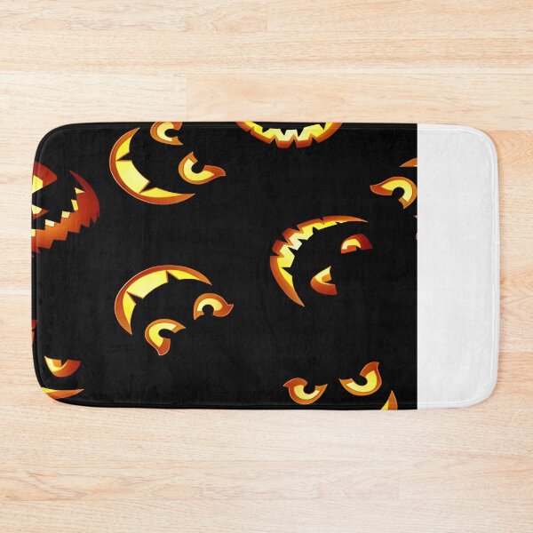 Item preview, Halloween themed pattern - Pumpkins and Bats designed and sold by ManuelAndreas.