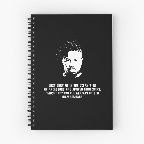 Item preview, Erik Killmonger 'Bury Me' Memorable Famous Quote designed and sold by Unique Egg.