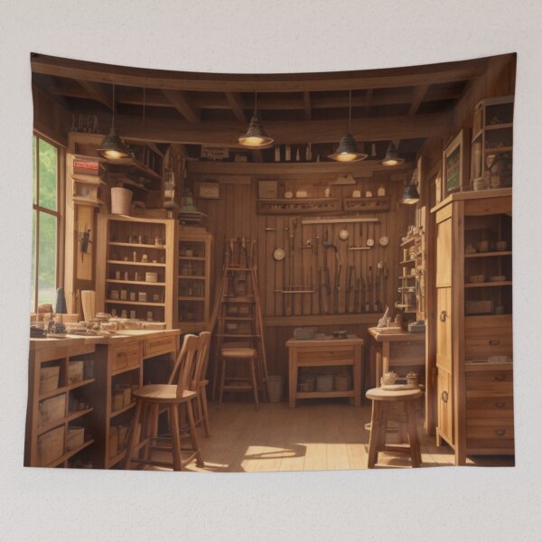 Item preview, woodwork art shop designed and sold by mikaws.