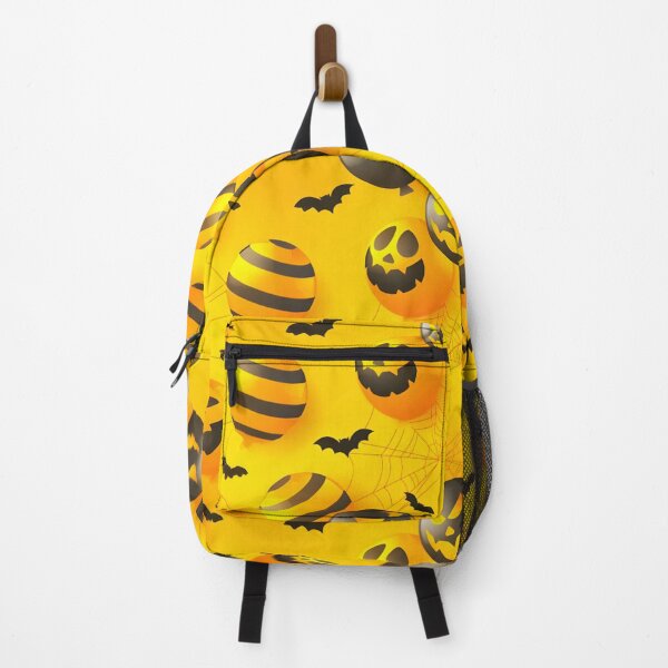Item preview, Halloween themed pattern - Pumpkins and Bats designed and sold by ManuelAndreas.