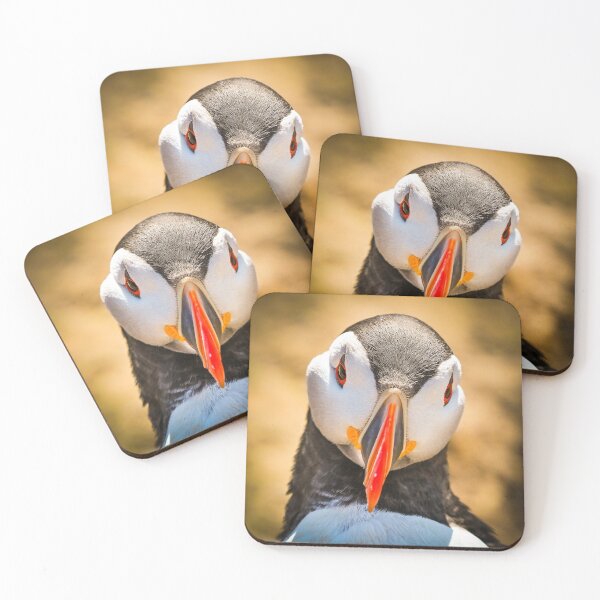 Item preview, Atlantic Puffin Portrait designed and sold by ClaireChown.