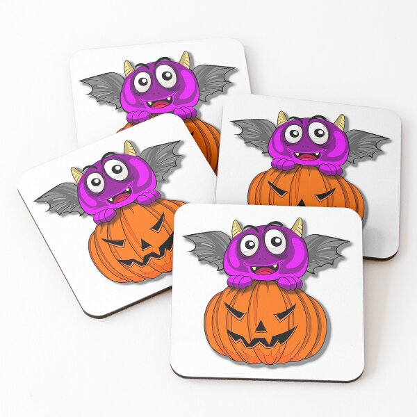 Item preview, Cute Halloween Bat Monster designed and sold by SylwiaCarArt.