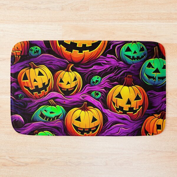 Item preview, Halloween themed pattern - Pumpkins orange and green designed and sold by ManuelAndreas.