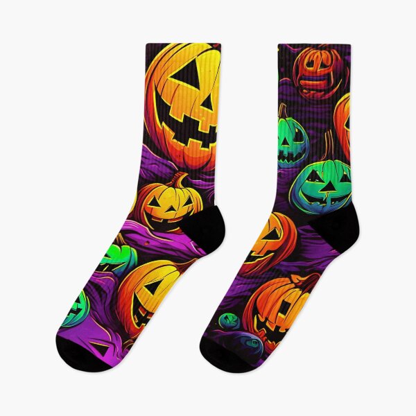 Item preview, Halloween themed pattern - Pumpkins orange and green designed and sold by ManuelAndreas.