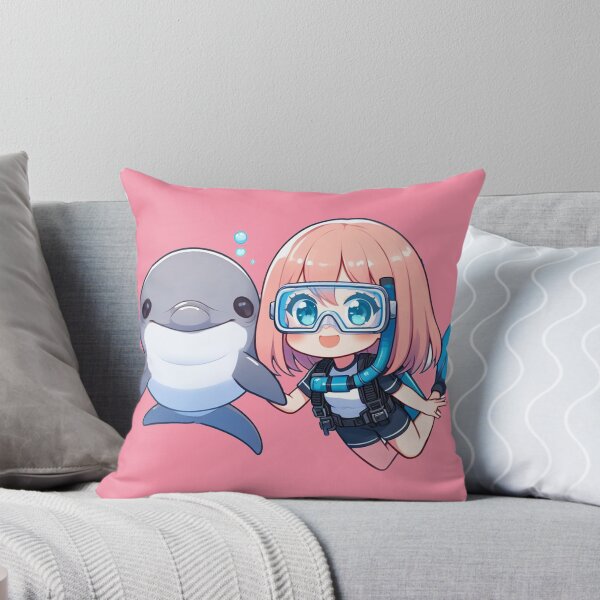 Item preview, Dolphin Friends Under The Water (pink) designed and sold by andydavistech.