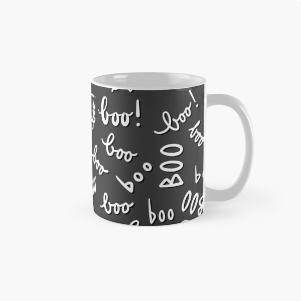 Item preview, calligraphic holiday Boo!  designed and sold by demonique.