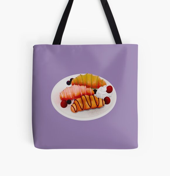 Croissant Satchel Bag Digital Lavender