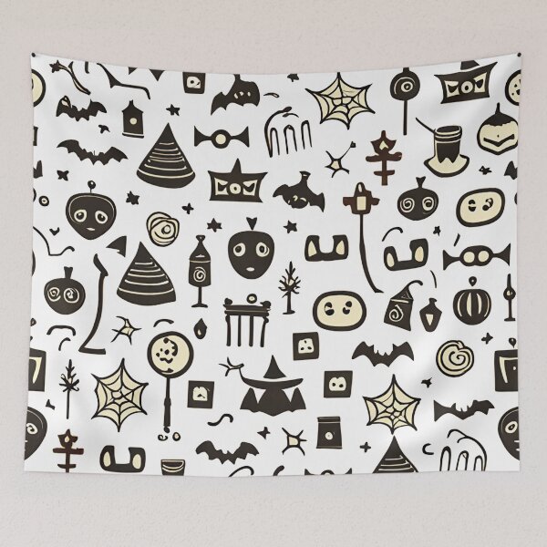 Item preview, Halloween pattern 3 designed and sold by MVG-Design.