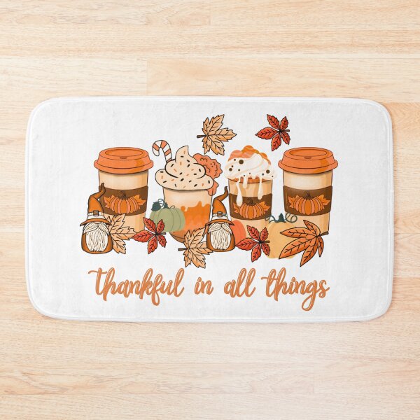 Item preview, Thankful In All Things Pumpkin Spice Latte Chill Fall Season  designed and sold by celartinspire.