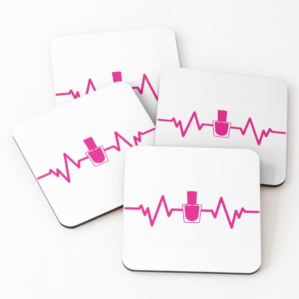 Item preview, Nail Tech Heartbeat Manicure Nail Technician Polish Lover  designed and sold by faridman.