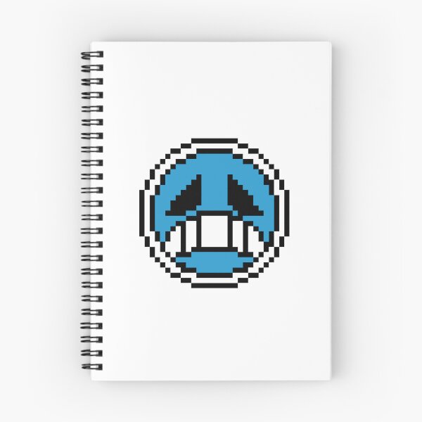 Item preview, fire fist sad face pixel art designed and sold by BashPIXIE.
