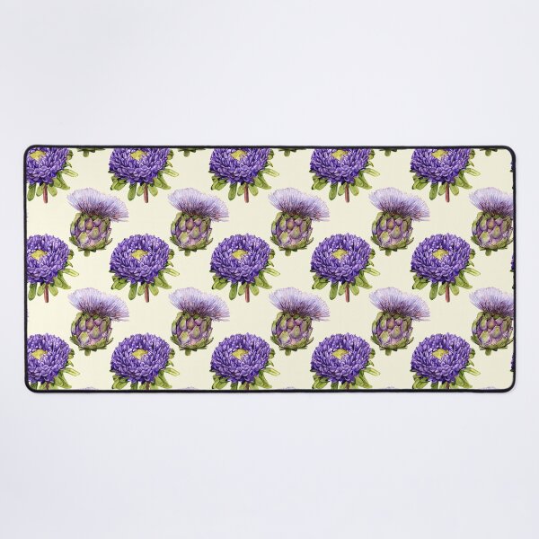 Item preview, Artichokes and Asters Pattern Yellow designed and sold by Katariina Purru.