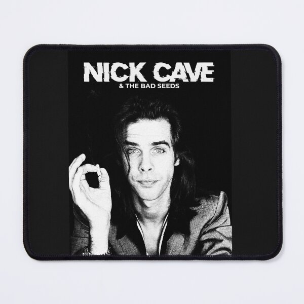 Item preview, Nick Cave and the Bad Seeds tee Nick Cave Black and White Essential T-Shirt designed and sold by DeniseGuzman.