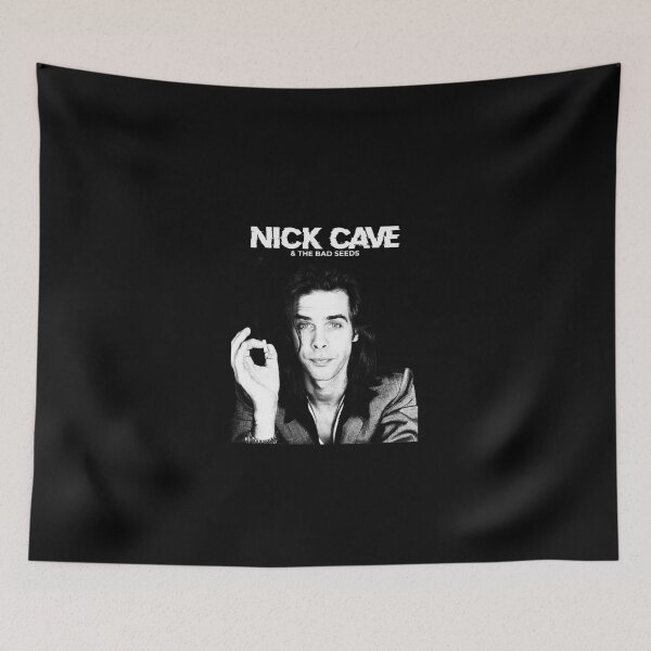 Item preview, Nick Cave and the Bad Seeds tee Nick Cave Black and White Essential T-Shirt designed and sold by DeniseGuzman.