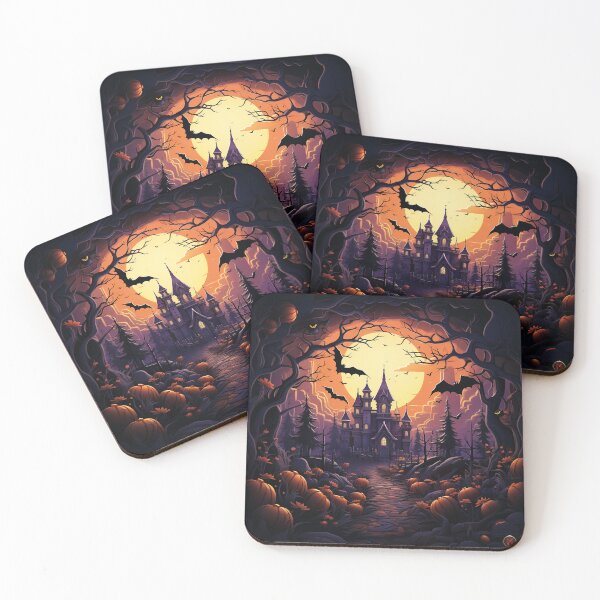 Item preview, Illustration hallowwen In the heart of a Halloween night designed and sold by Mickeymouse2023.