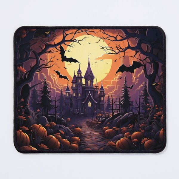 Item preview, Illustration hallowwen In the heart of a Halloween night designed and sold by Mickeymouse2023.