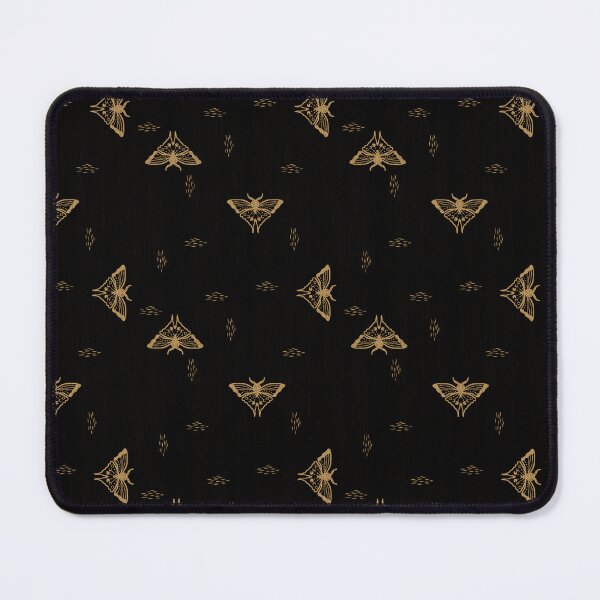 Item preview, Magical Halloween moth black gold designed and sold by aliceandida.