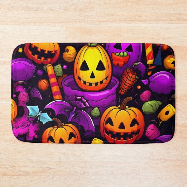 Item preview, Halloween themed pattern - Pumpkins orange and green designed and sold by ManuelAndreas.