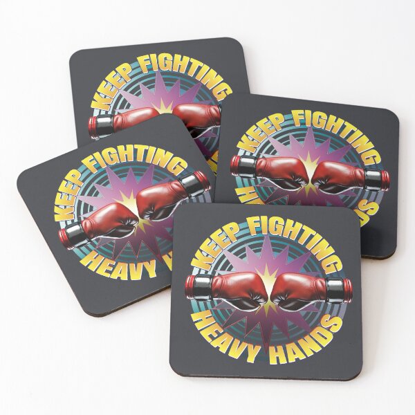 Item preview, Keep fighting, heavy hand  designed and sold by EbitsuBoy.
