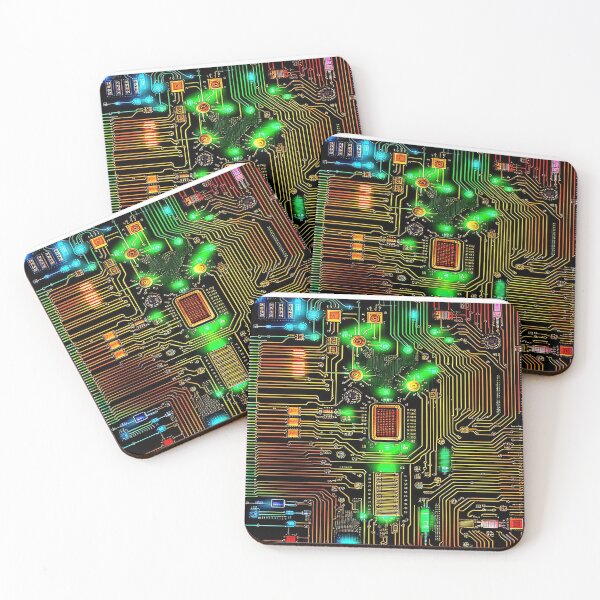 Item preview, Digital pattern circuit with CPU slot. designed and sold by Giulivo Store Graphic.
