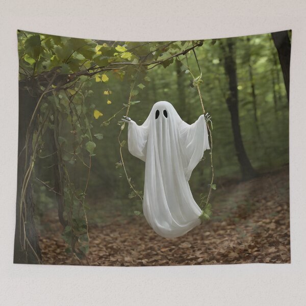 Item preview, Ghost Swinging On A Vine designed and sold by KoliBabb.