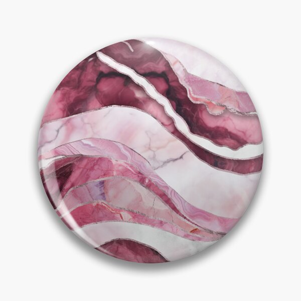 Item preview, Waves - Pink Marble Abstract designed and sold by k9printart.