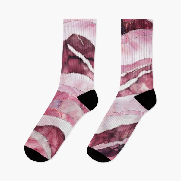 Item preview, Waves - Pink Marble Abstract designed and sold by k9printart.