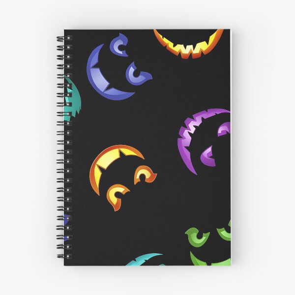 Item preview, Halloween themed wallpaper - glooming Pumpkinfaces designed and sold by ManuelAndreas.