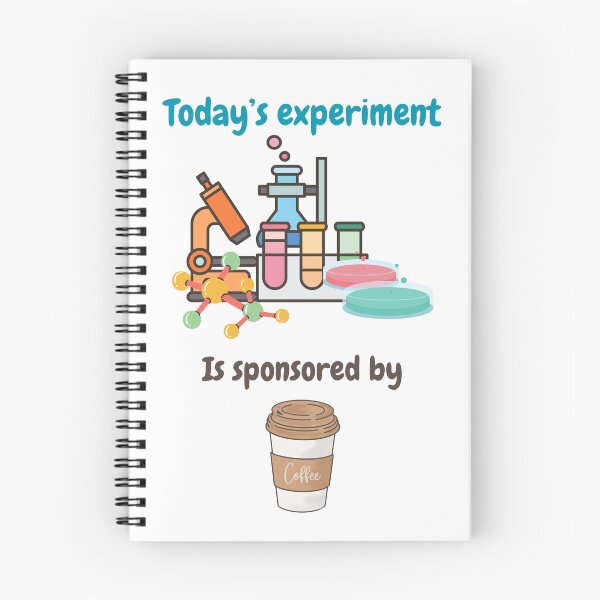 Item preview, Today's experiment is sponsored by coffee, biologist coffee lovers designed and sold by NoetherSym.