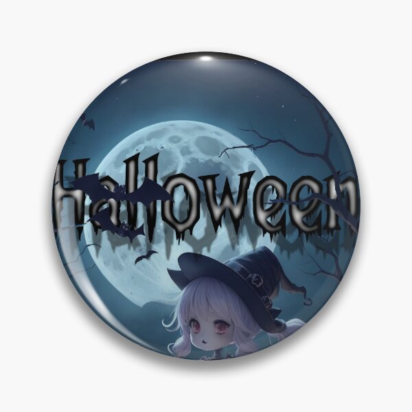 Item preview, Halloween kawaii sitting - Happy Halloween designed and sold by theCutestthings.