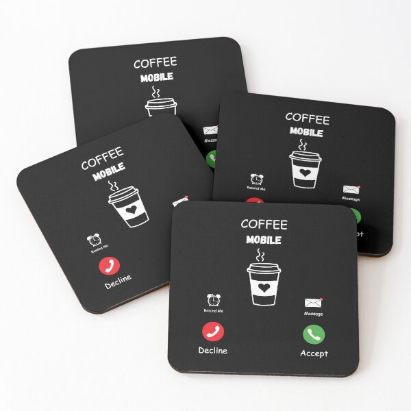Item preview, Coffee Time Is Calling Funny Caffeine Lover designed and sold by Luckyart5.