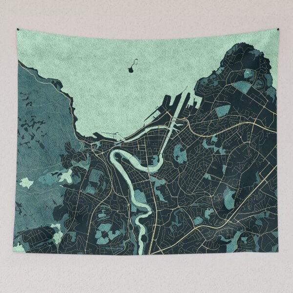 Item preview, Trondheim City Map of Norway - Summer designed and sold by deMAP.