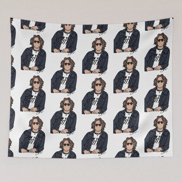 Item preview, Featureless portrait of John Lennon  designed and sold by Life's eye Art and photography.