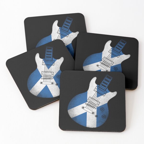 Item preview, Guitar Scotland Flag designed and sold by PaulSDesign.